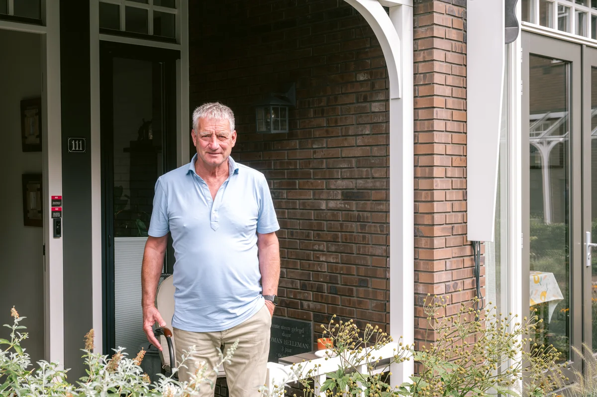 Actieve en betrokken Landscronerhof-bewoner Jaap