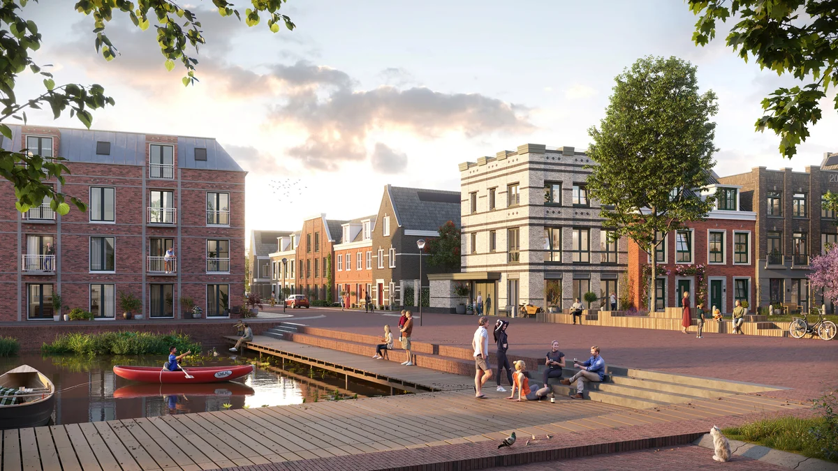 Sfeervol wonen in het centrum van Weespersluis